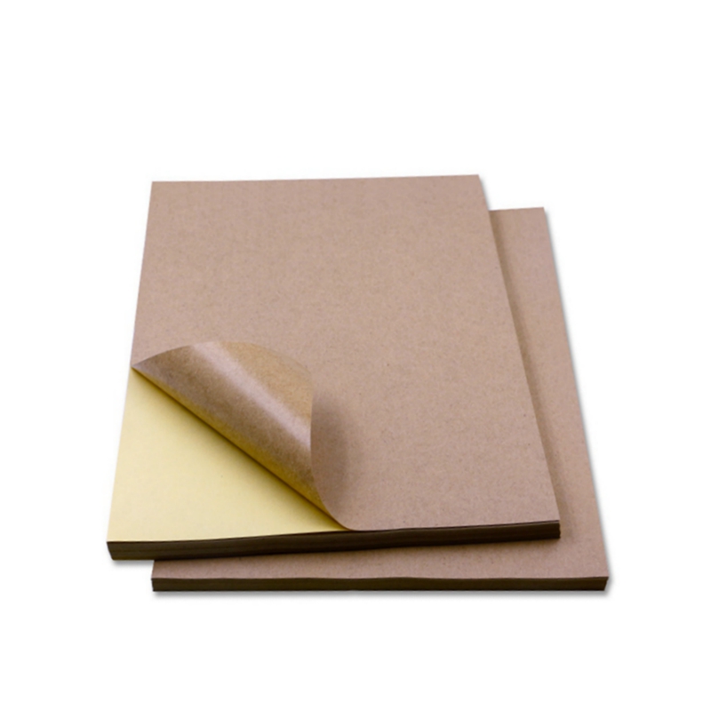 A4 Self Adhesive Sticker Paper - Kraft