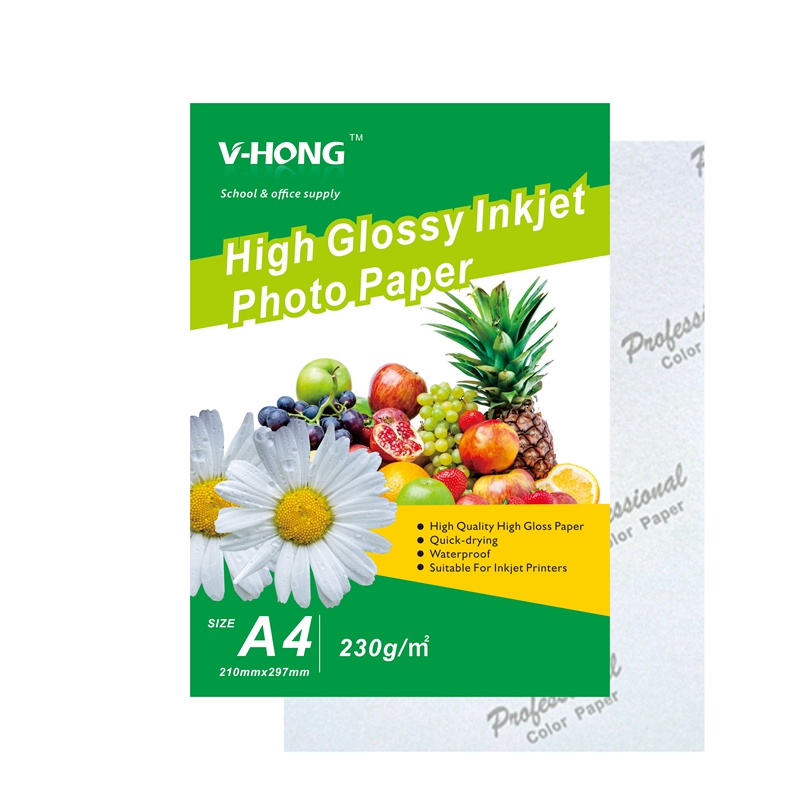 230g photo glossy paper 210*297mm