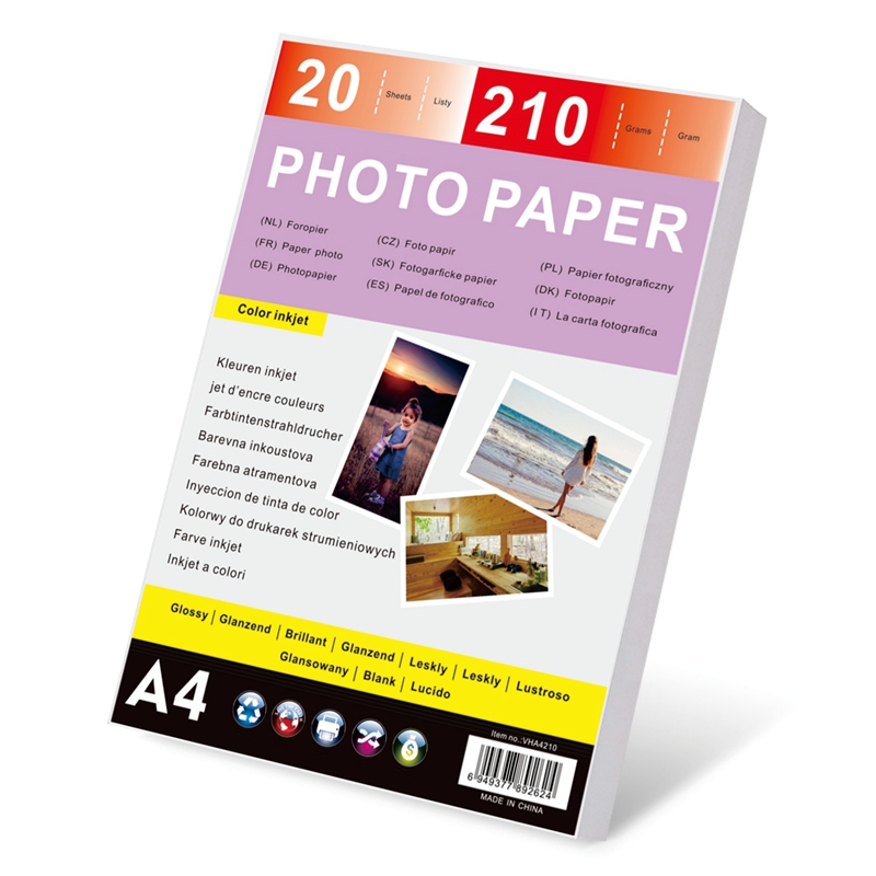 A4 Photo Paper Glossy 210g