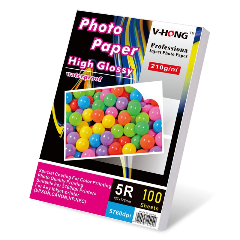 5R Glossy Photo Paper 210g